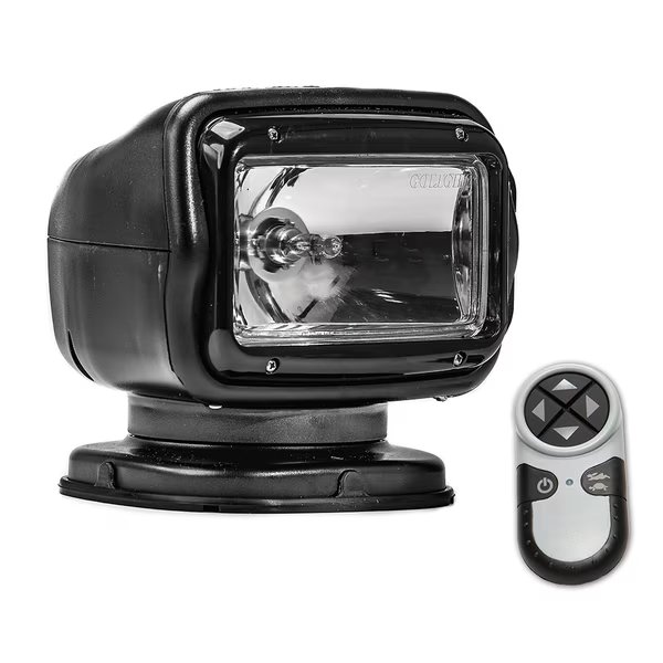 Radioray GT Series Permanent Mount - Black Halogen - Wireless, Golight, Mfr#: 2051GT